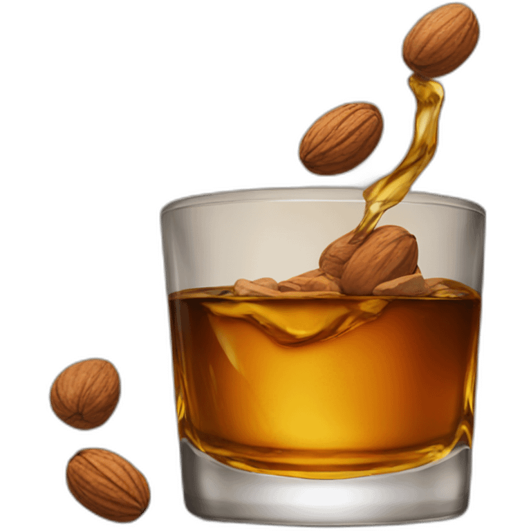 whisky-with-nuts emoji