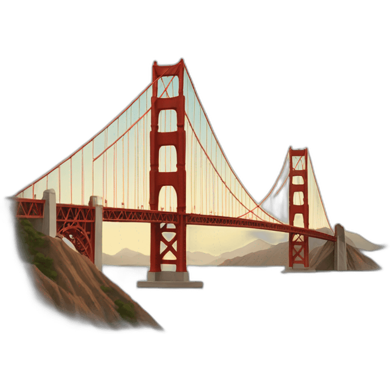 Golden Gate Bridge emoji