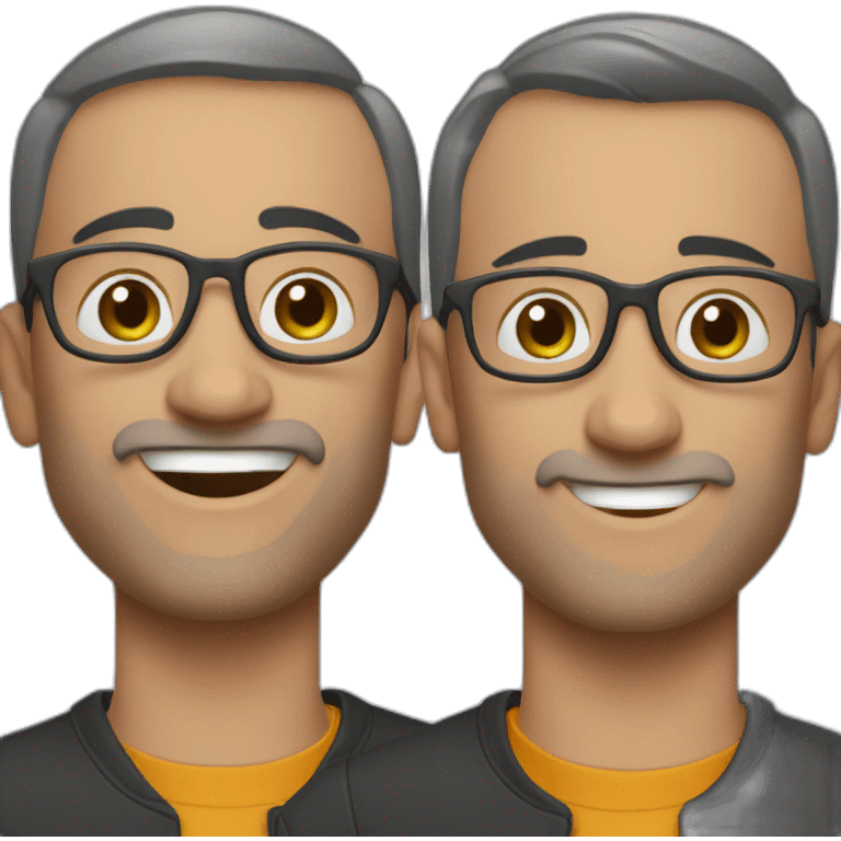 Baptiste et Emrick emoji