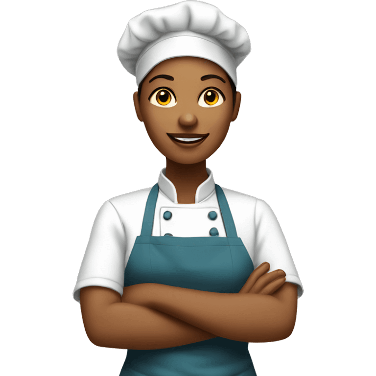 volunteer chef woman emoji