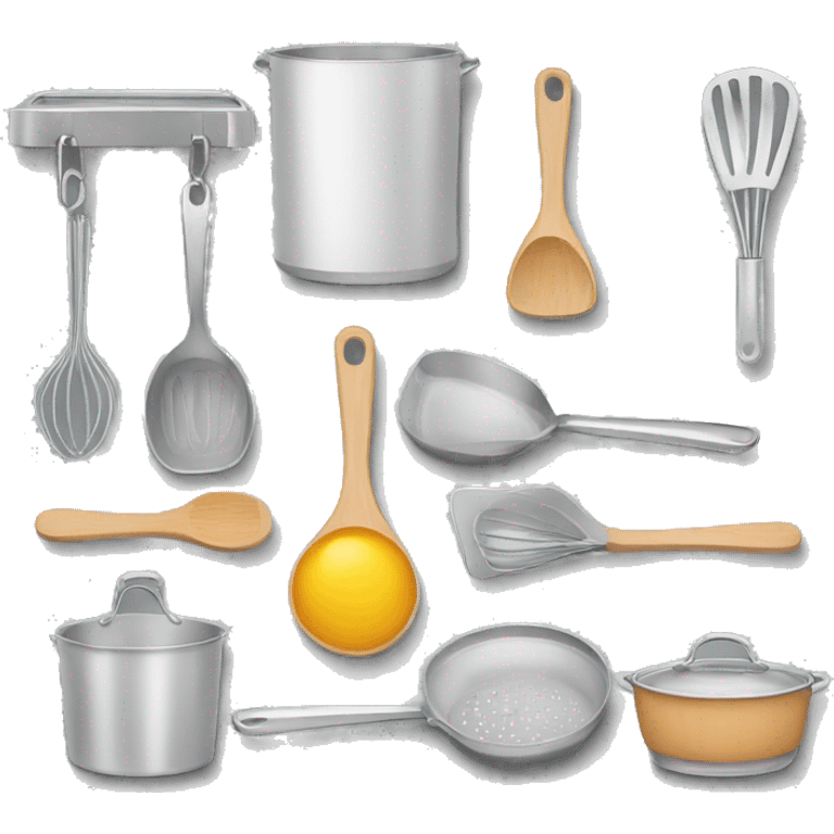 Kitchen products emoji