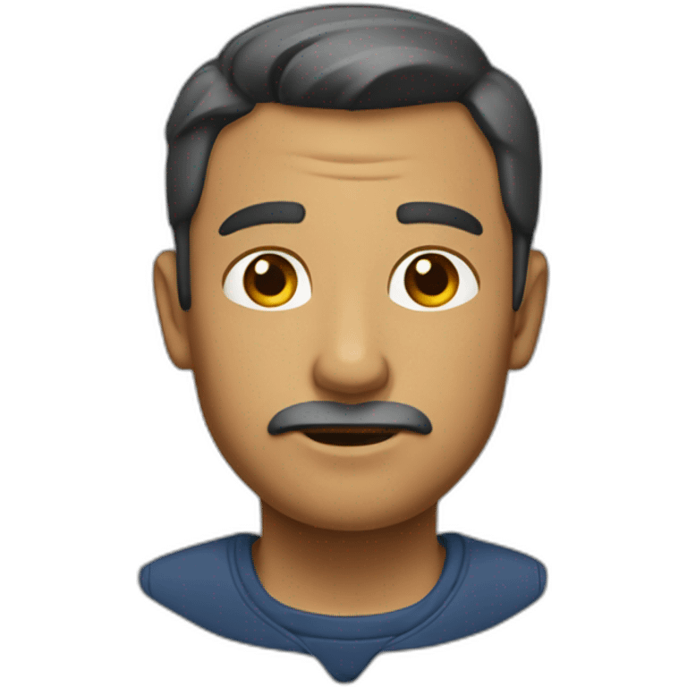 Homme à poile emoji