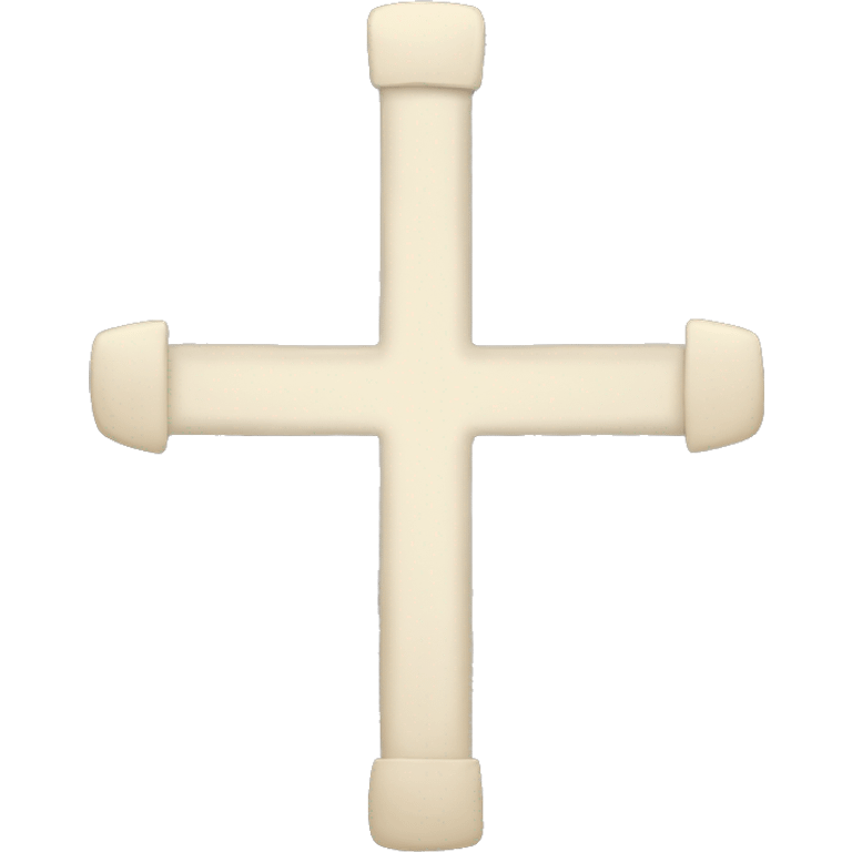 The cross emoji