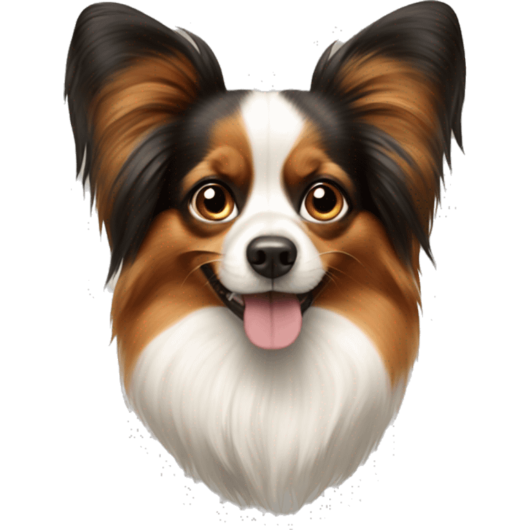 Papillon the dog emoji