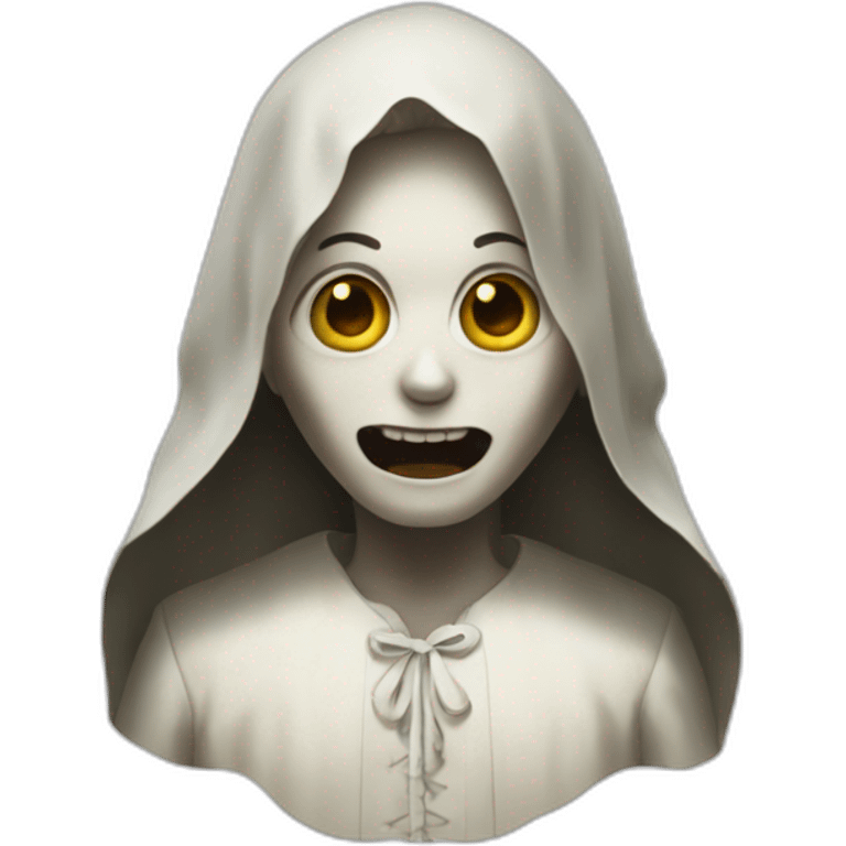 the conjuring ghost emoji