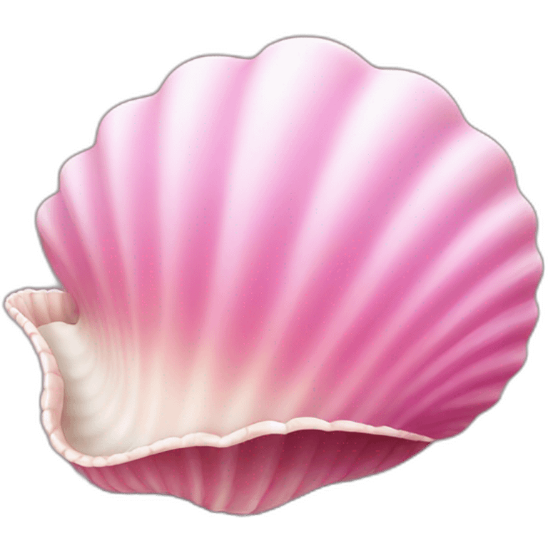 pink cute sea shell emoji