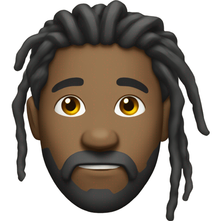 nonchalant dreadhead  emoji