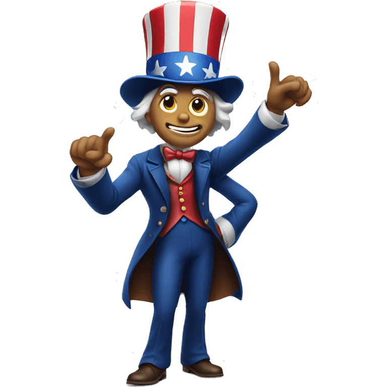 Uncle sam pointing emoji