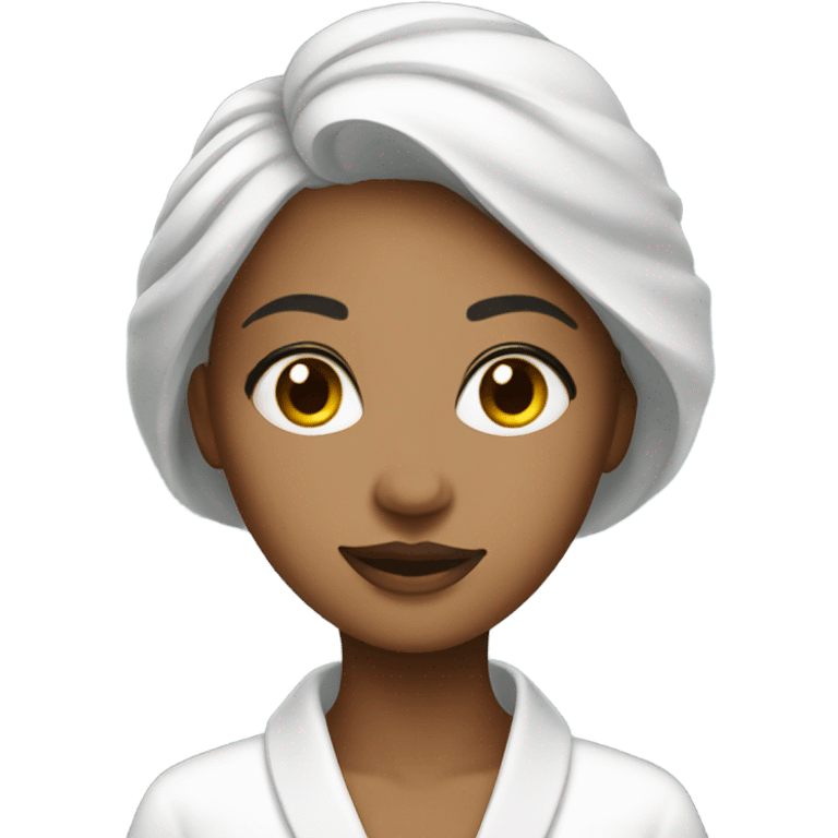 Clean girl spa emoji