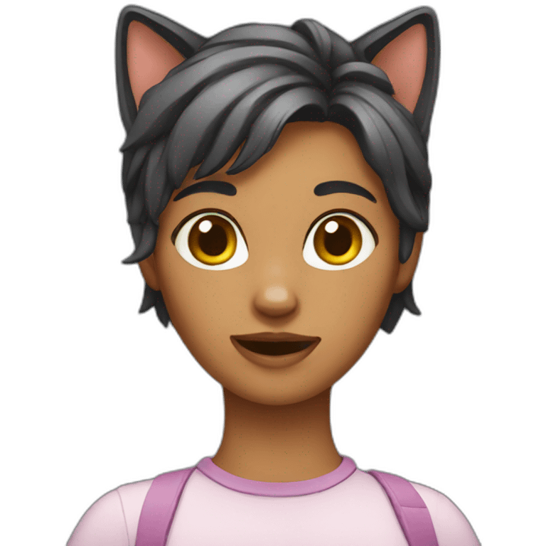 woman cat emoji