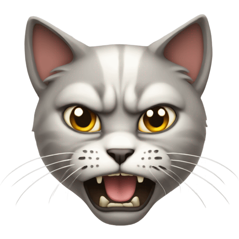 angry cat emoji