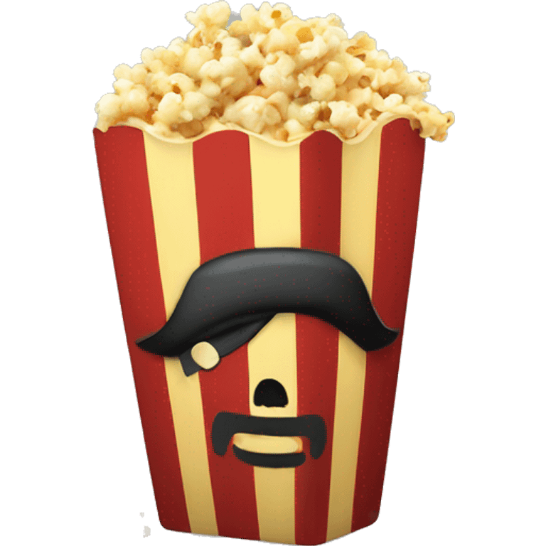 pirates booty popcorn emoji