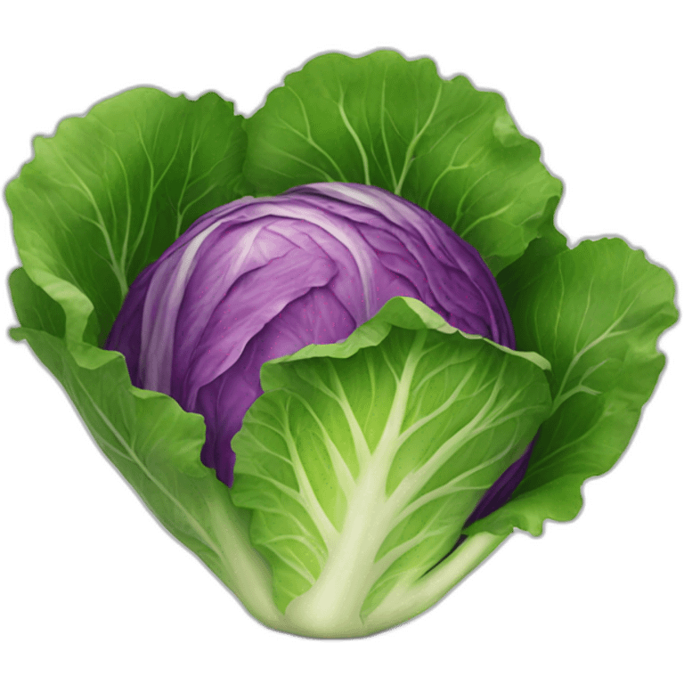 Cabbage like  emoji