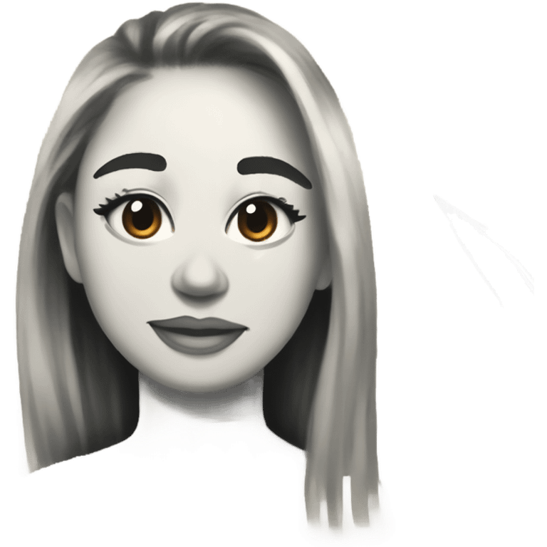 The tiktok trending hyperpigmentation emoji about the girl drawing her mom and its a very funny drawing emoji