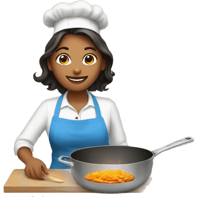 Women cooking  emoji