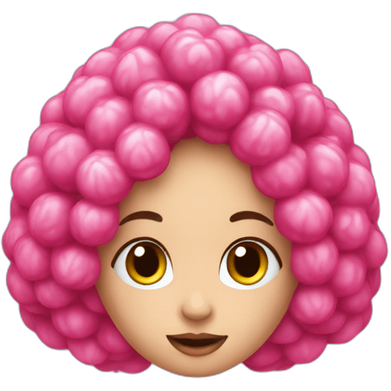 raspberry princess emoji