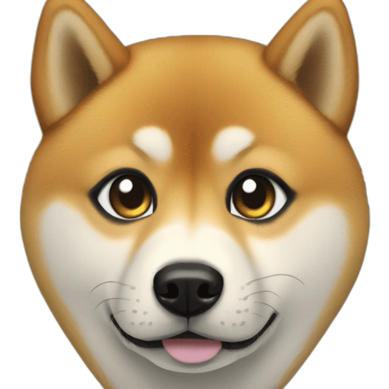 Shiba in eye of the storn emoji