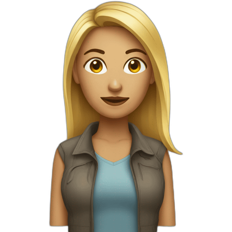 Webdesigner female  emoji