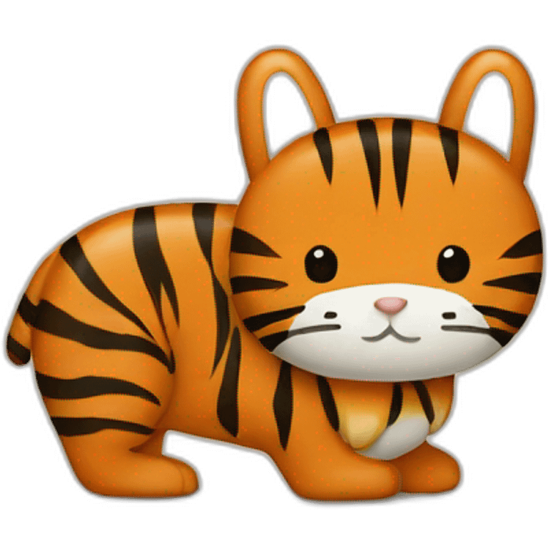 miffy with Tiger emoji