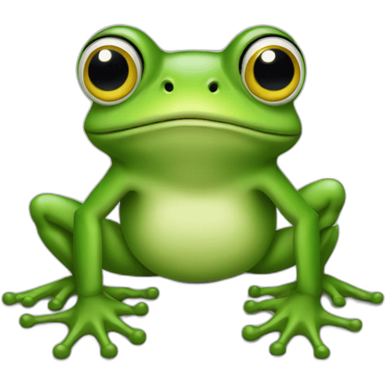 medium frog emoji