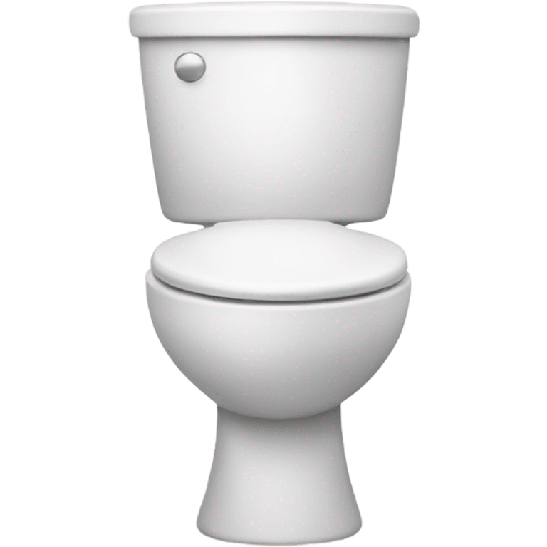 Front facing toilet  emoji