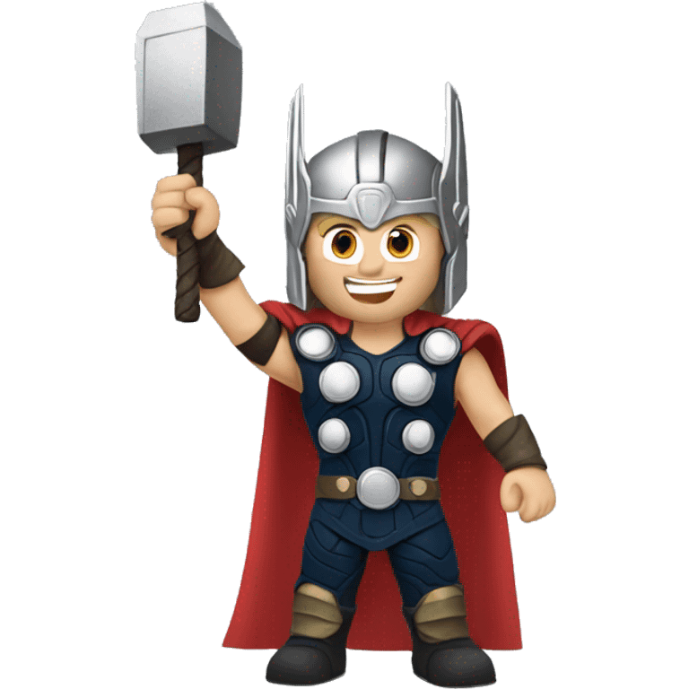 Thor chris waving his hand emoji