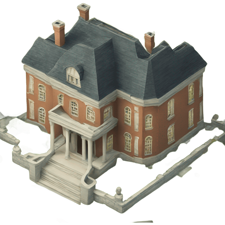 Old money mansion  emoji