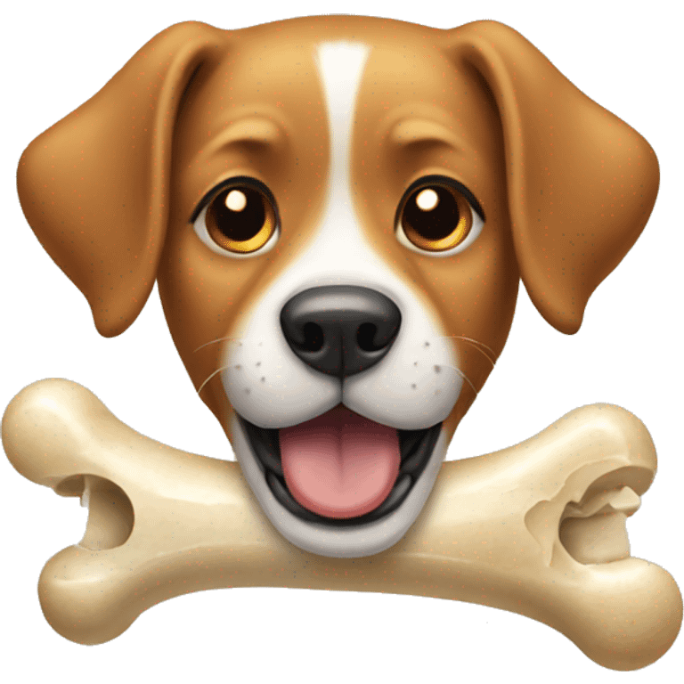 dog with a bone  emoji