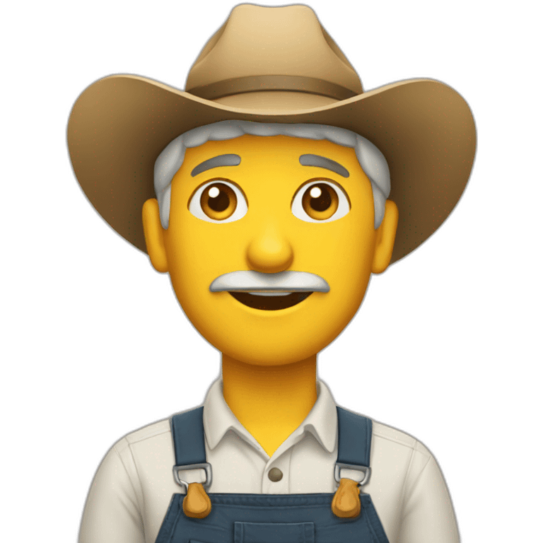 Farmer emoji