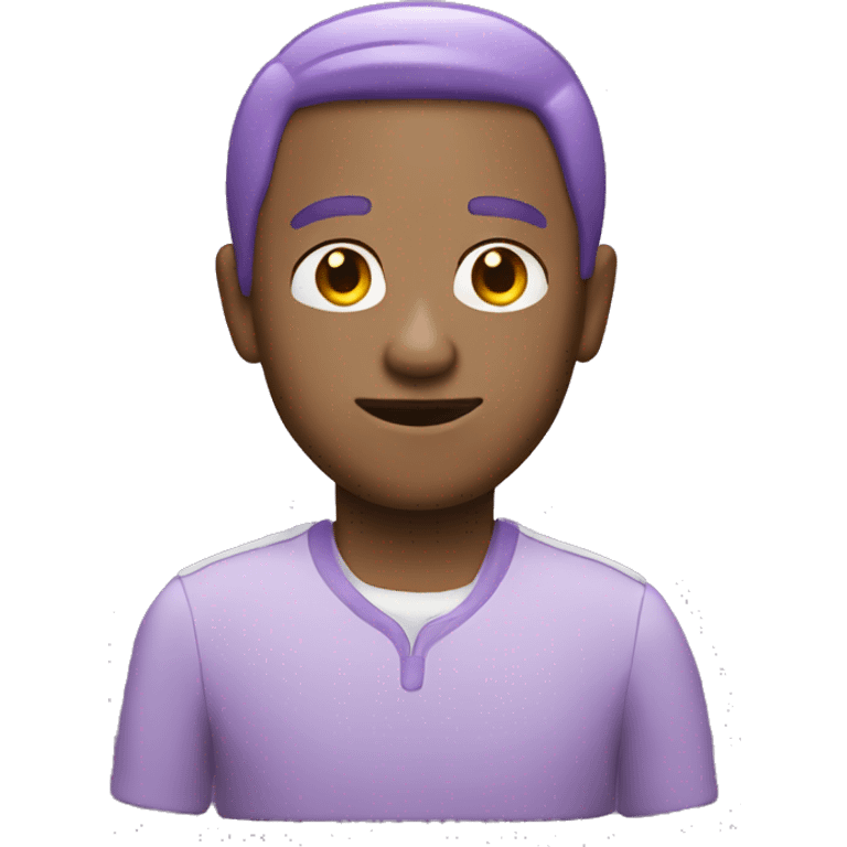 Light purple Netflix  emoji