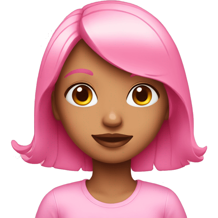 pink girl emoji