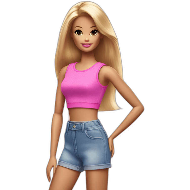 barbie musculosa emoji