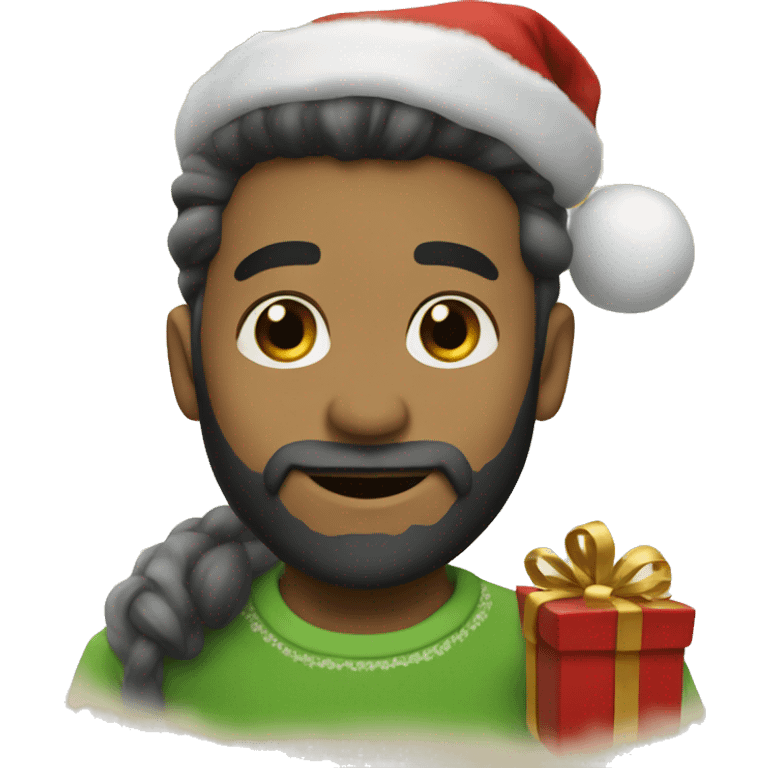 A christmas wish list emoji