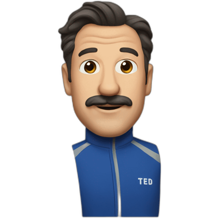 Ted lasso using iphone emoji