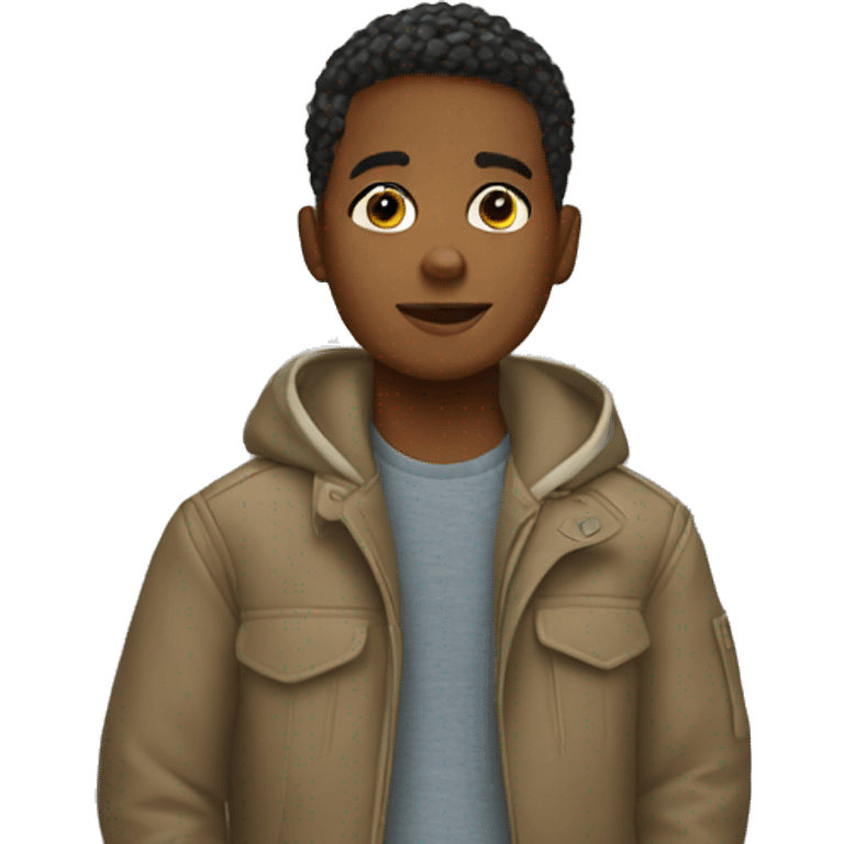 Boy in new york emoji