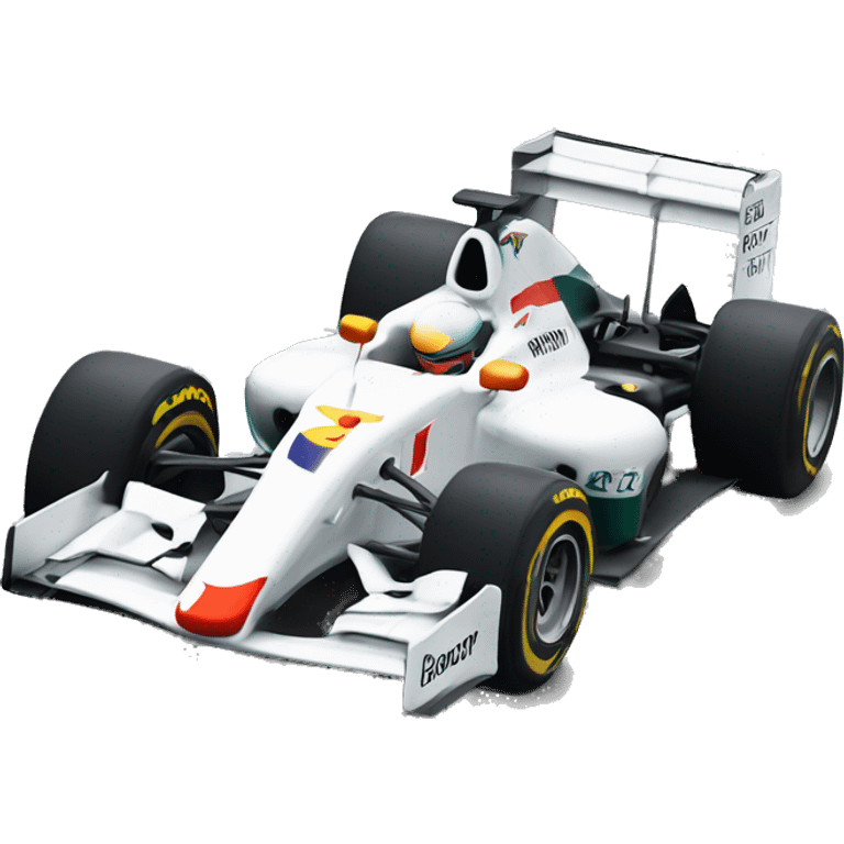 f1 car with big spolier emoji