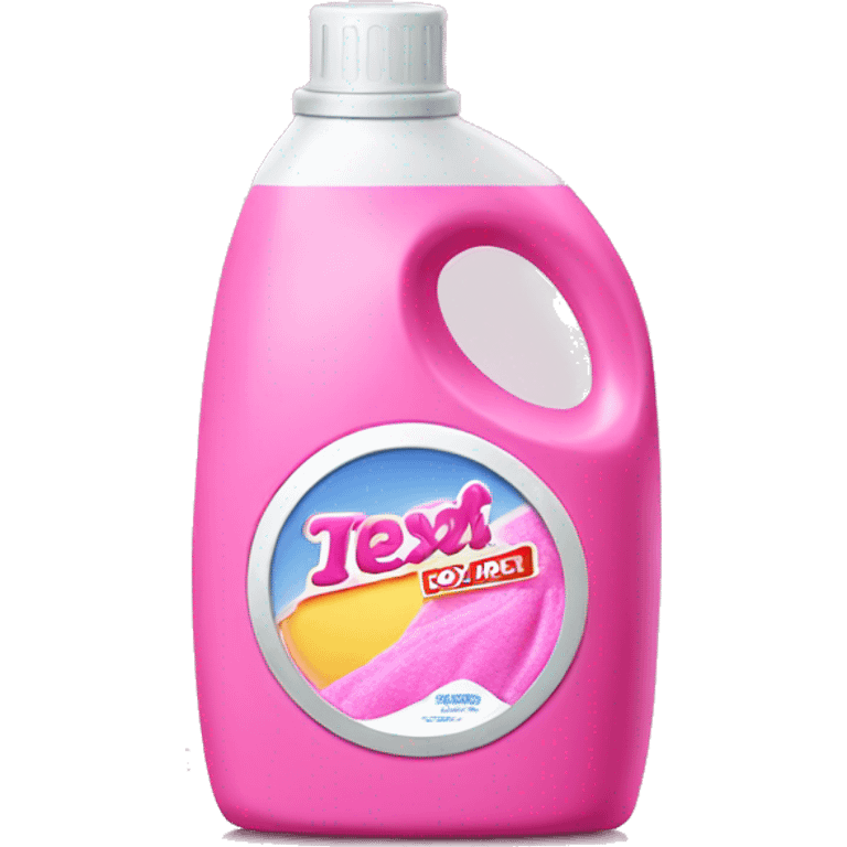 Pink laundry detergent emoji