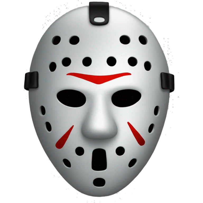 Friday the 13th mask emoji