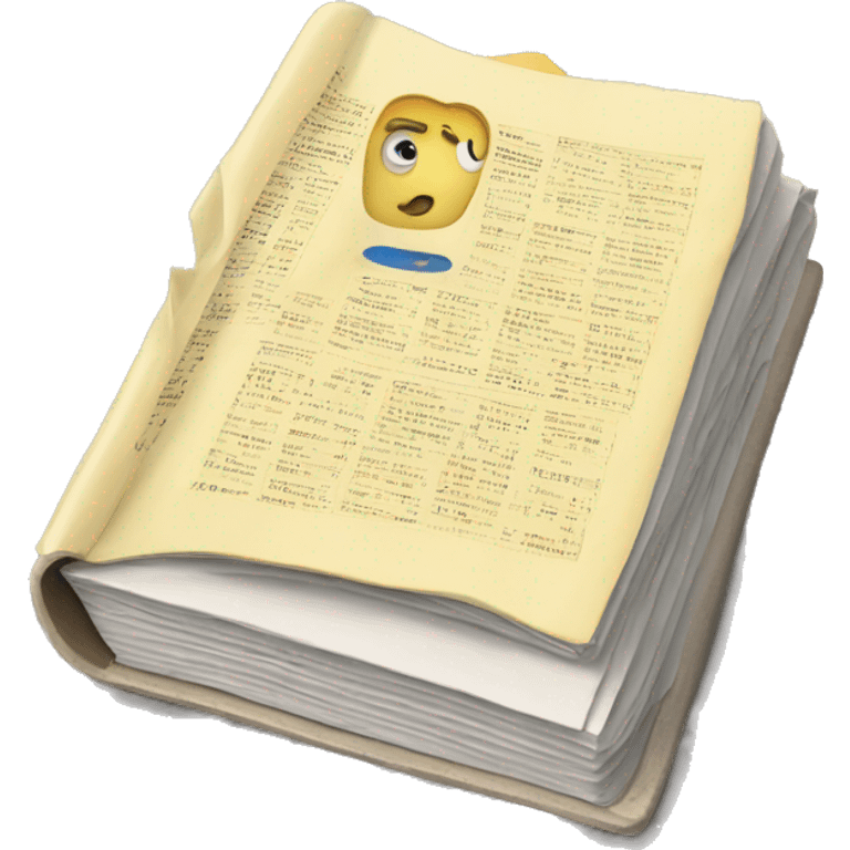 phone book emoji