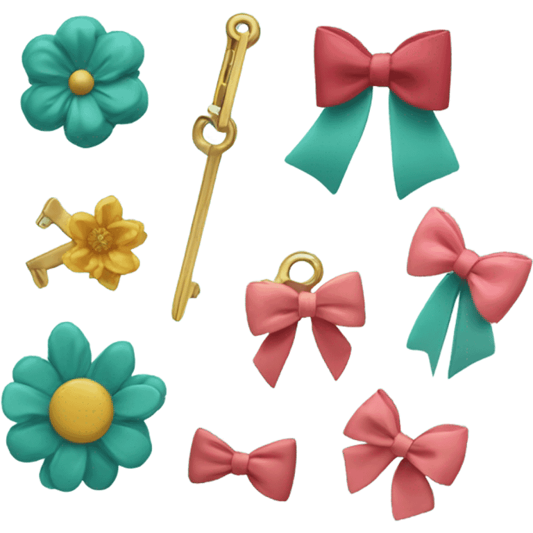 tosca clip accessories  emoji