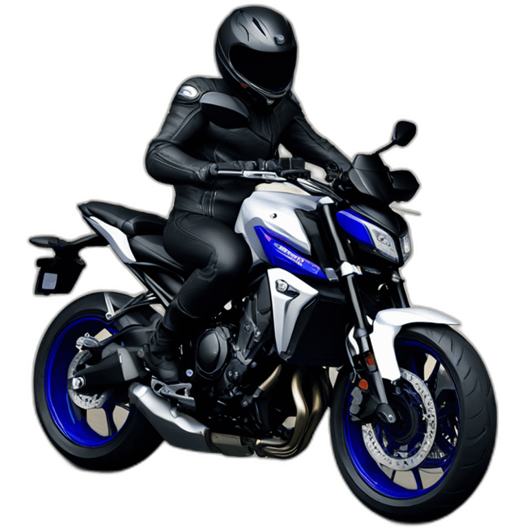 yamaha mt07 emoji