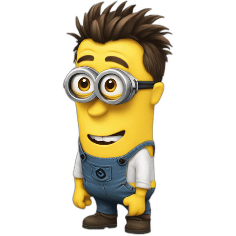 Minion behave hurra! emoji