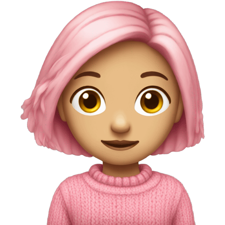 sweater pink for girl emoji