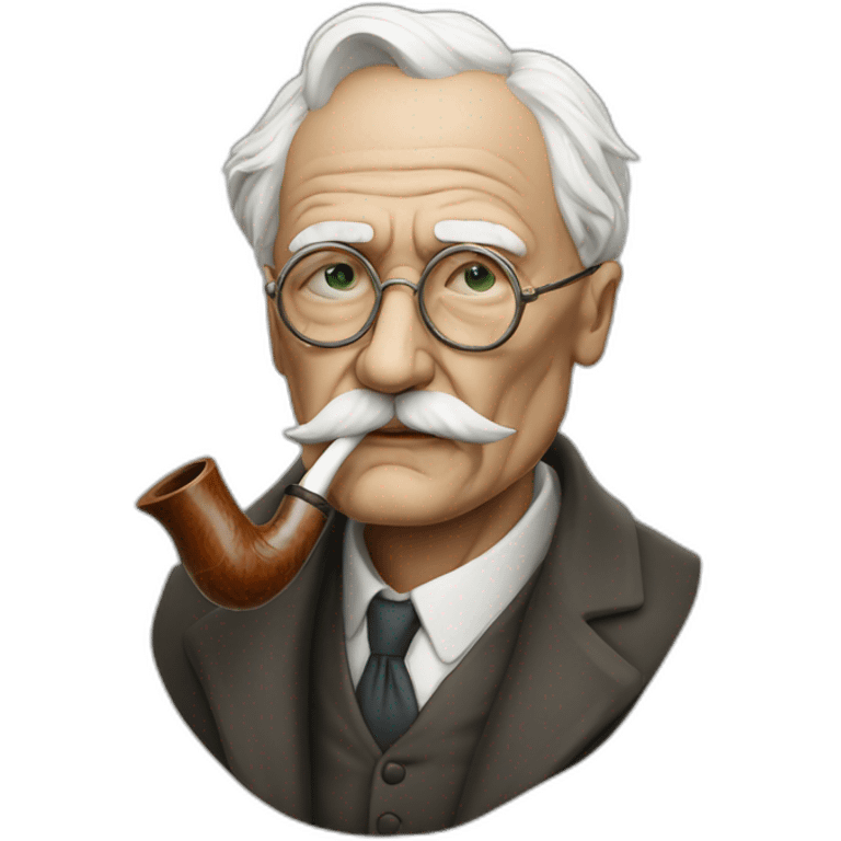 carl jung smoking pipe emoji