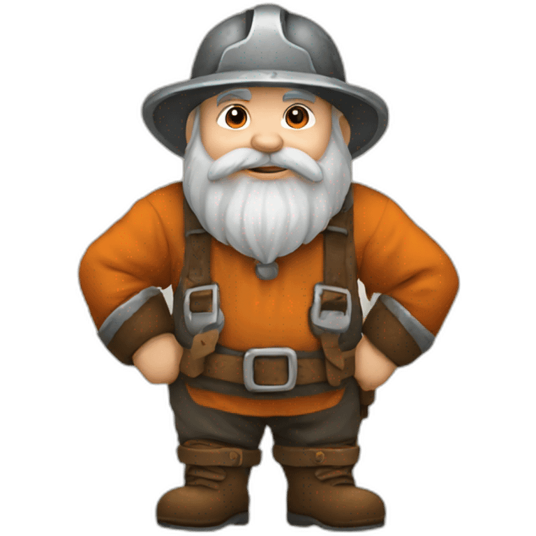 Dwarf miner emoji