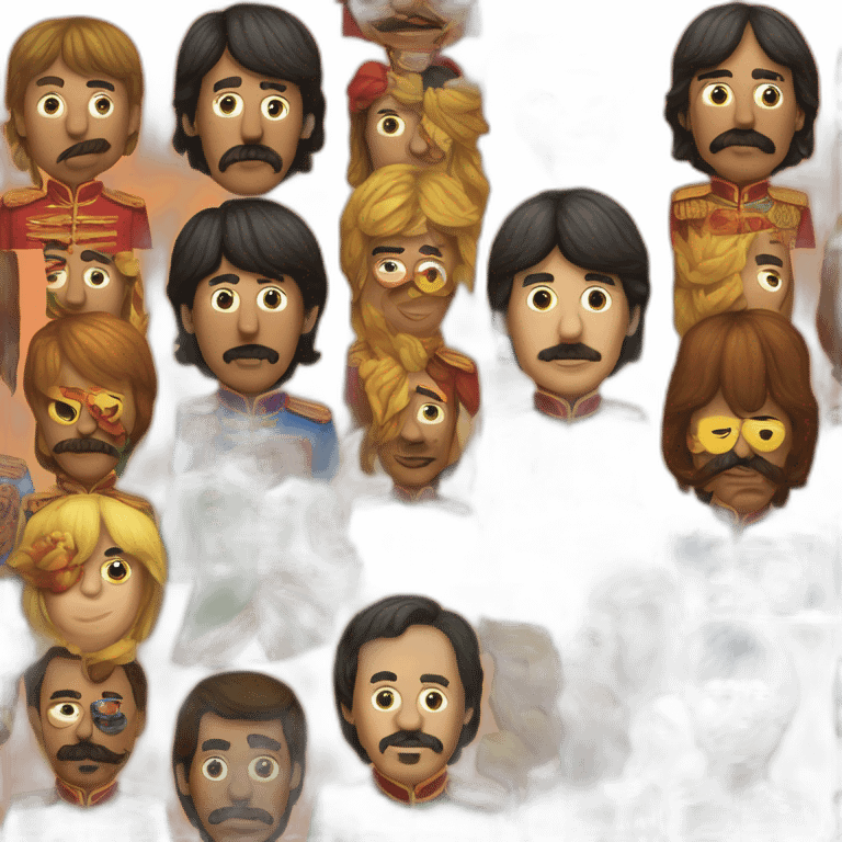 Sgt' peppers lonely heart club band emoji