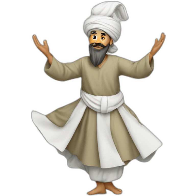 A moroccan sufi dervish emoji