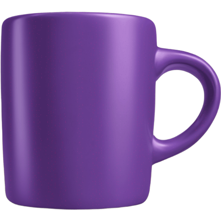 Purple Coffee Mug emoji