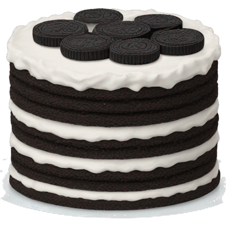 oreo cake emoji