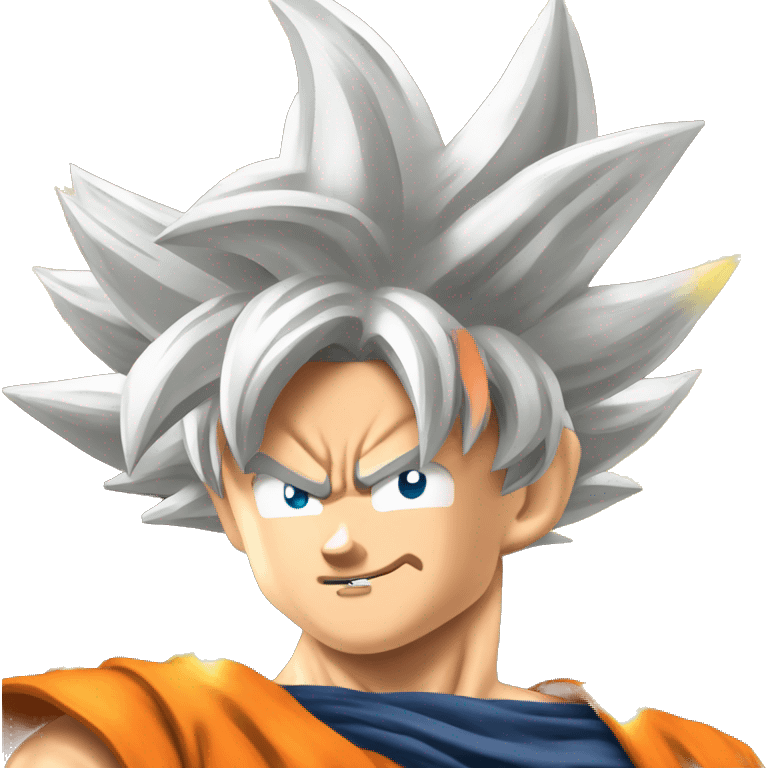 super sayian god super sayain goku emoji